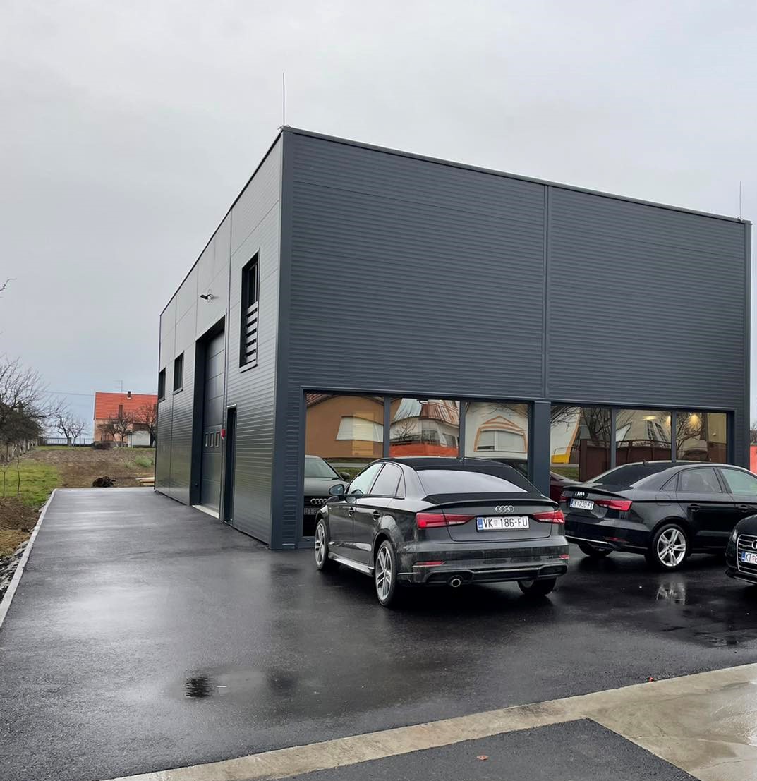 Lešić Projekt poslovna građevina Auto servis Lešić